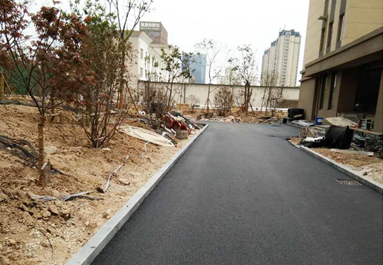 濟(jì)寧城投錦園小區(qū)路面